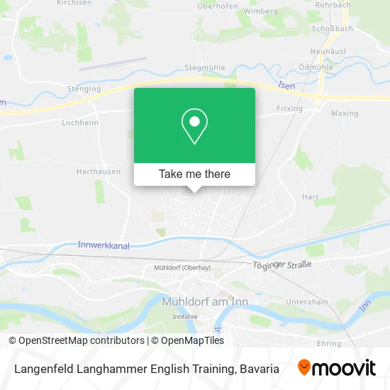 Карта Langenfeld Langhammer English Training