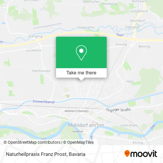 Карта Naturheilpraxis Franz Prost