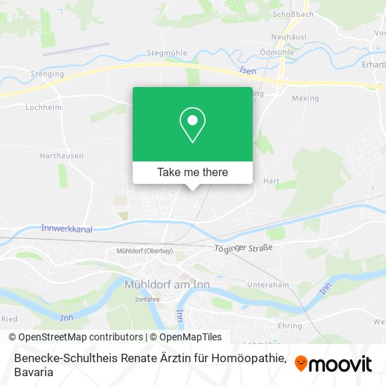 Benecke-Schultheis Renate Ärztin für Homöopathie map