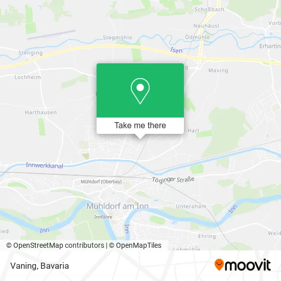 Карта Vaning