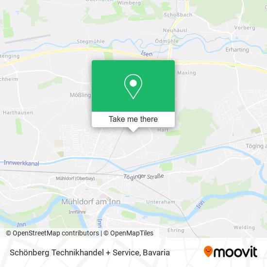 Schönberg Technikhandel + Service map