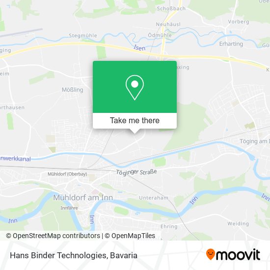 Hans Binder Technologies map
