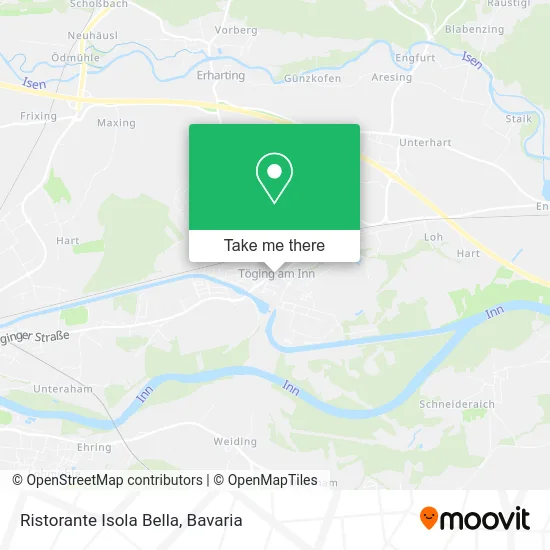 Ristorante Isola Bella map