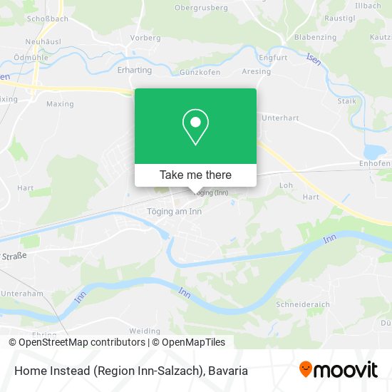 Карта Home Instead (Region Inn-Salzach)