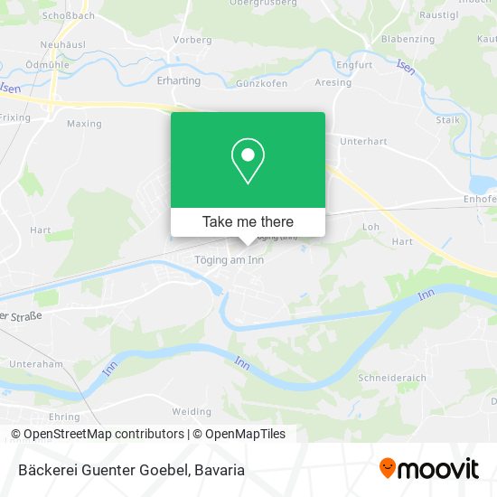 Bäckerei Guenter Goebel map