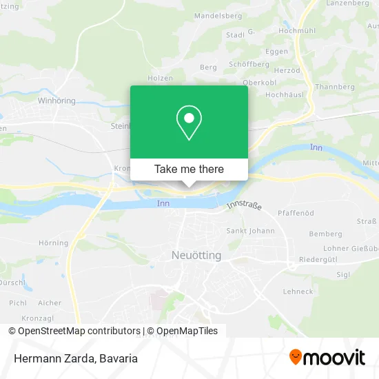 Карта Hermann Zarda