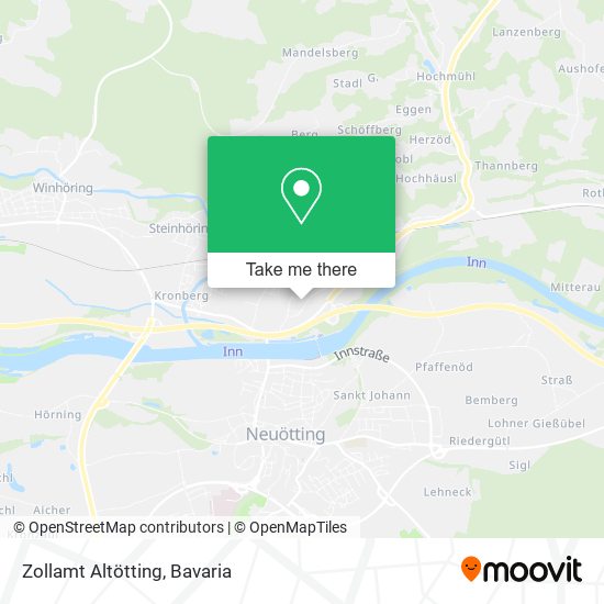 Карта Zollamt Altötting
