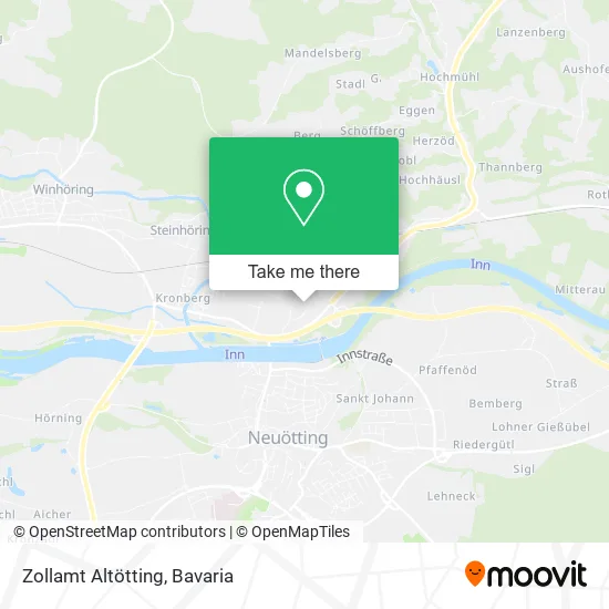 Карта Zollamt Altötting