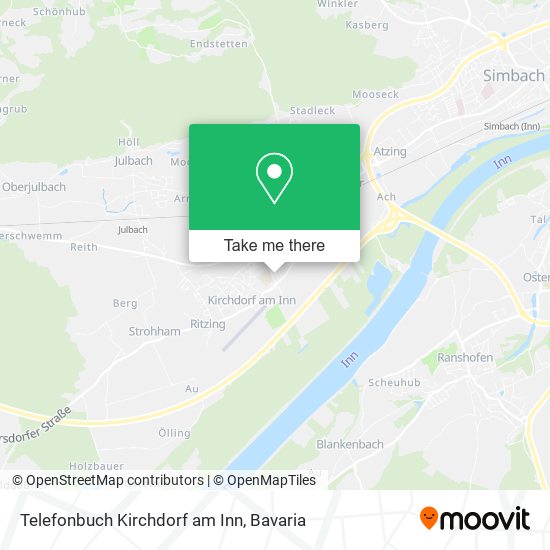 Карта Telefonbuch Kirchdorf am Inn