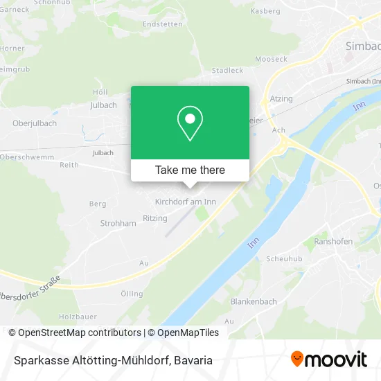 Карта Sparkasse Altötting-Mühldorf