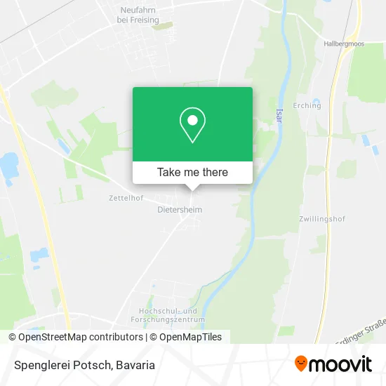 Карта Spenglerei Potsch