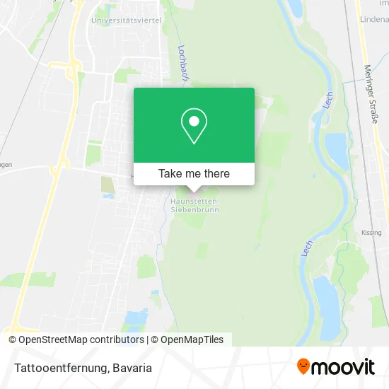 Карта Tattooentfernung