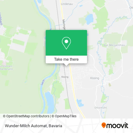 Карта Wunder-Milch Automat