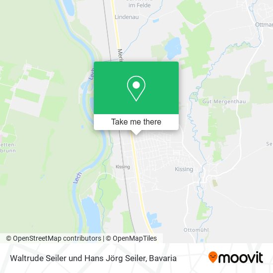 Waltrude Seiler und Hans Jörg Seiler map