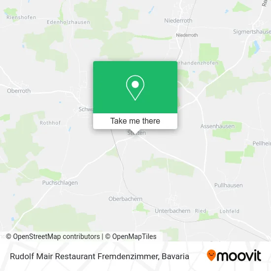 Rudolf Mair Restaurant Fremdenzimmer map