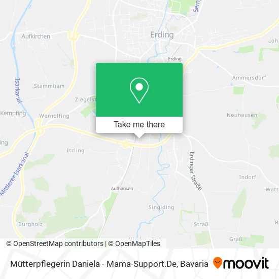 Карта Mütterpflegerin Daniela - Mama-Support.De