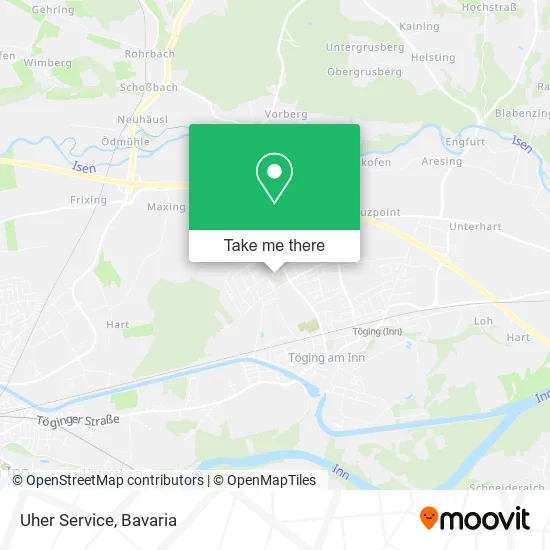 Карта Uher Service