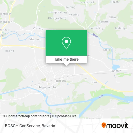 Карта BOSCH Car Service