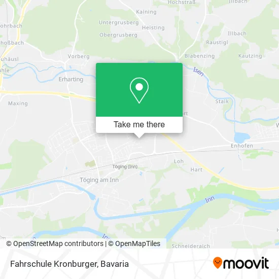 Карта Fahrschule Kronburger