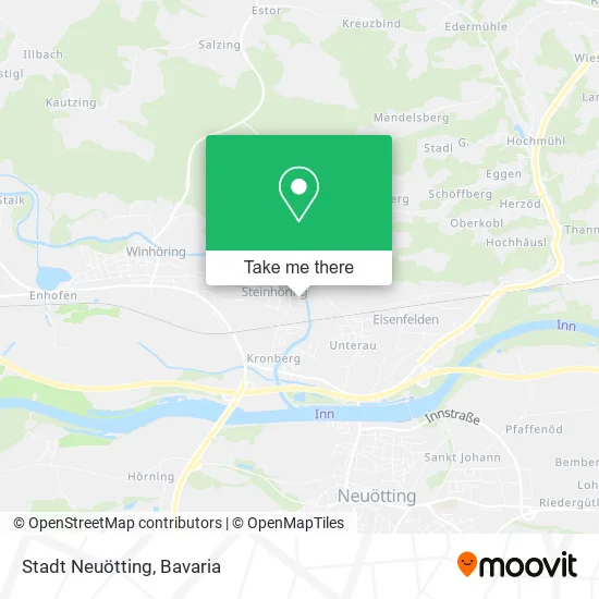 Карта Stadt Neuötting