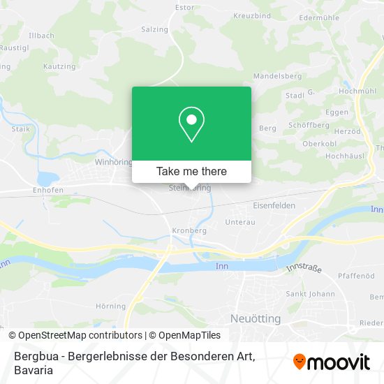 Bergbua - Bergerlebnisse der Besonderen Art map