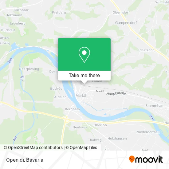 Карта Open di