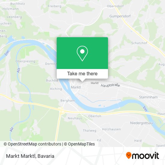 Карта Markt Marktl