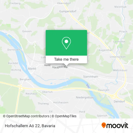 Карта Hofschallern Aö 22