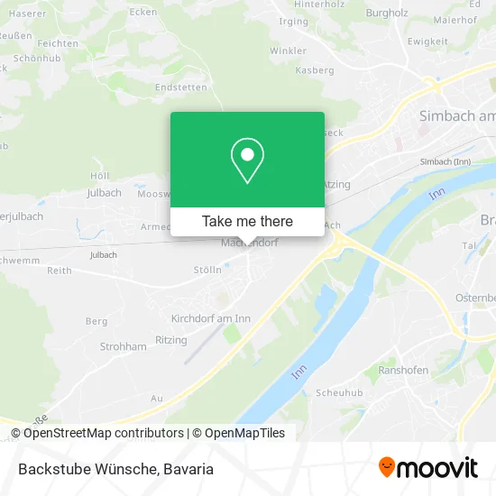 Карта Backstube Wünsche