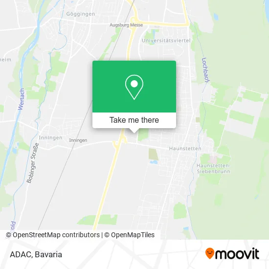 Карта ADAC