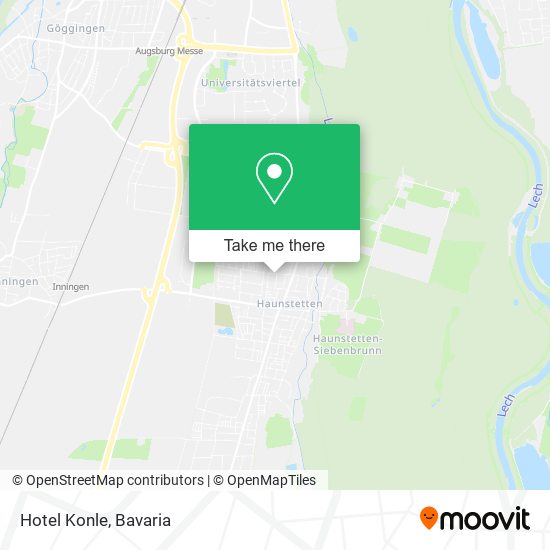 Hotel Konle map