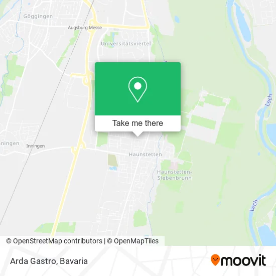 Карта Arda Gastro