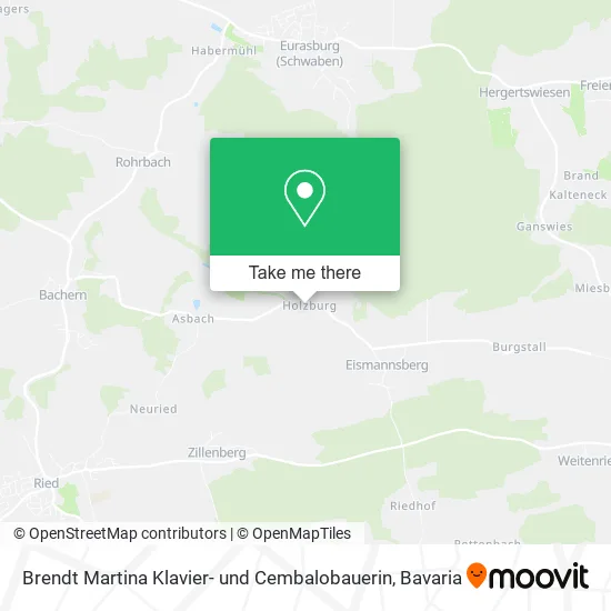 Карта Brendt Martina Klavier- und Cembalobauerin