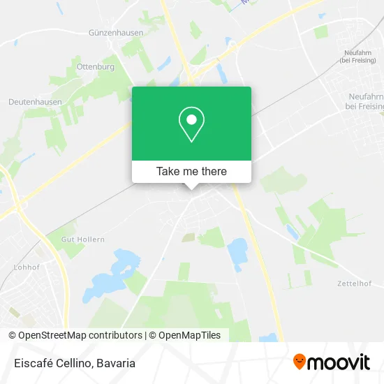 Карта Eiscafé Cellino