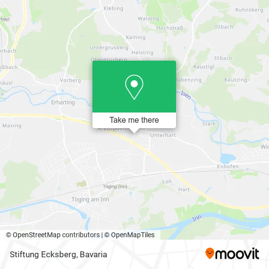 Карта Stiftung Ecksberg