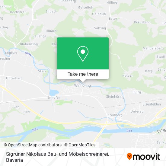 Sigrüner Nikolaus Bau- und Möbelschreinerei map