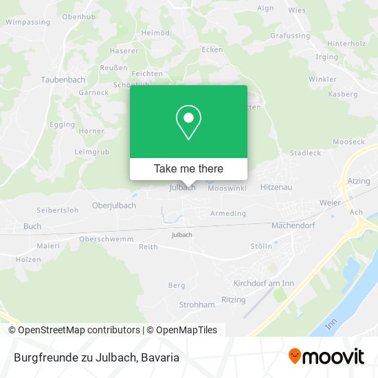 Burgfreunde zu Julbach map