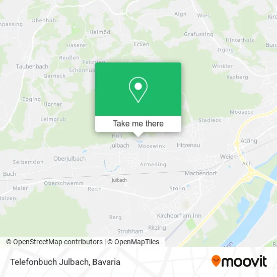Карта Telefonbuch Julbach