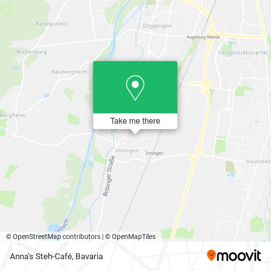 Anna's Steh-Café map
