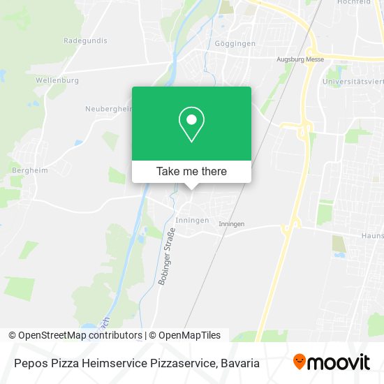 Карта Pepos Pizza Heimservice Pizzaservice