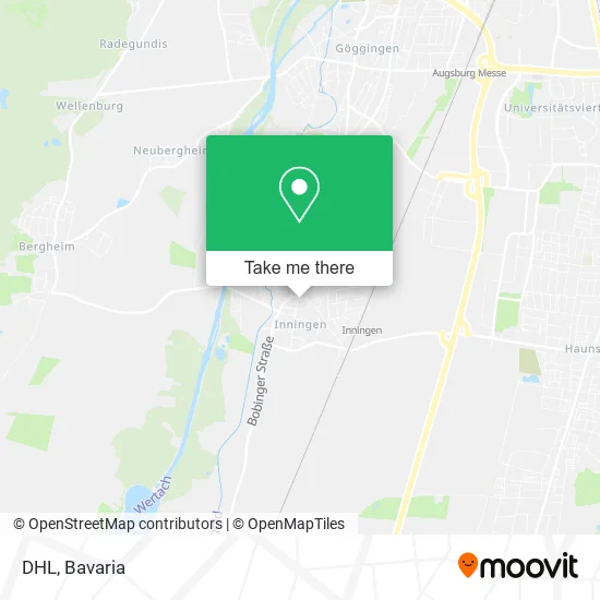 Карта DHL