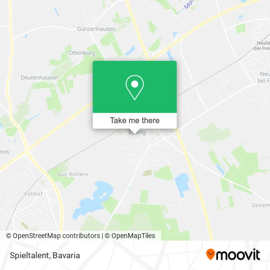 Карта Spieltalent