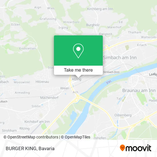 Карта BURGER KING