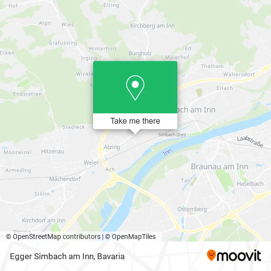 Карта Egger Simbach am Inn