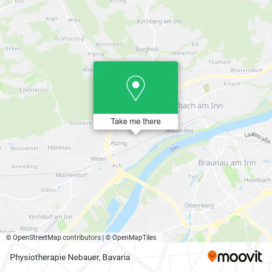 Карта Physiotherapie Nebauer