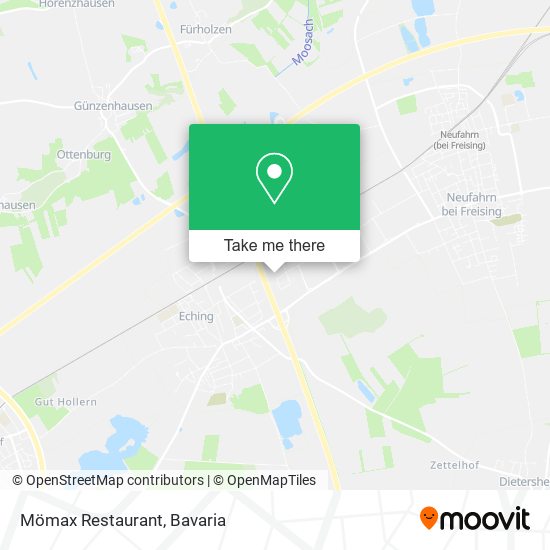 Карта Mömax Restaurant