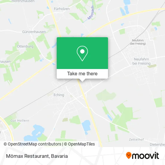 Карта Mömax Restaurant