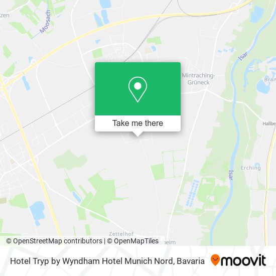 Hotel Tryp by Wyndham Hotel Munich Nord map
