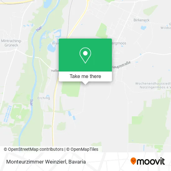 Карта Monteurzimmer Weinzierl