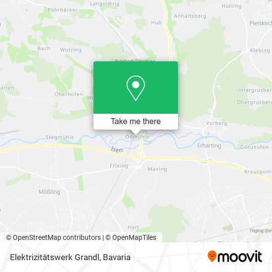 Elektrizitätswerk Grandl map